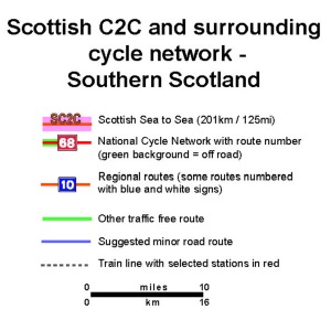 Sc C2C overview map key