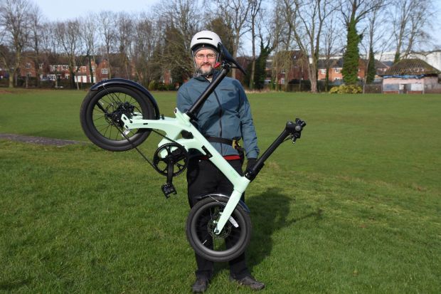 E-GO CARBONLITE FOLDING BIKE